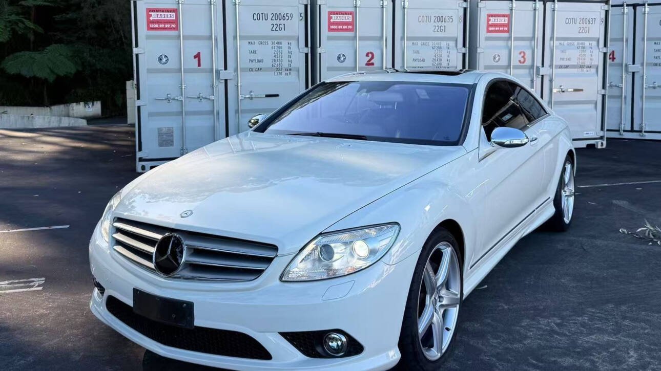 Used classic Mercedes-Benz sports car